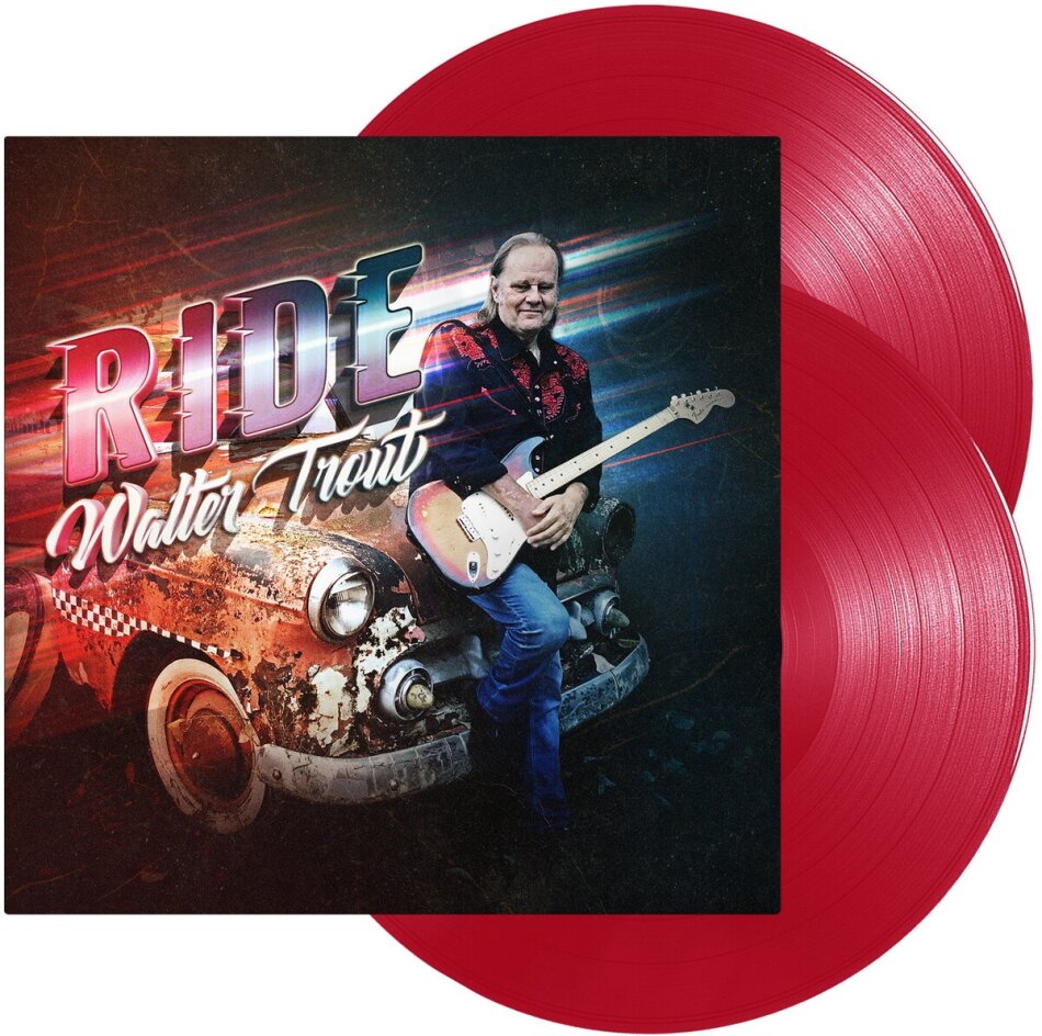 Walter Trout - Ride Limited Edition, Red Vinyl, 2 LPs