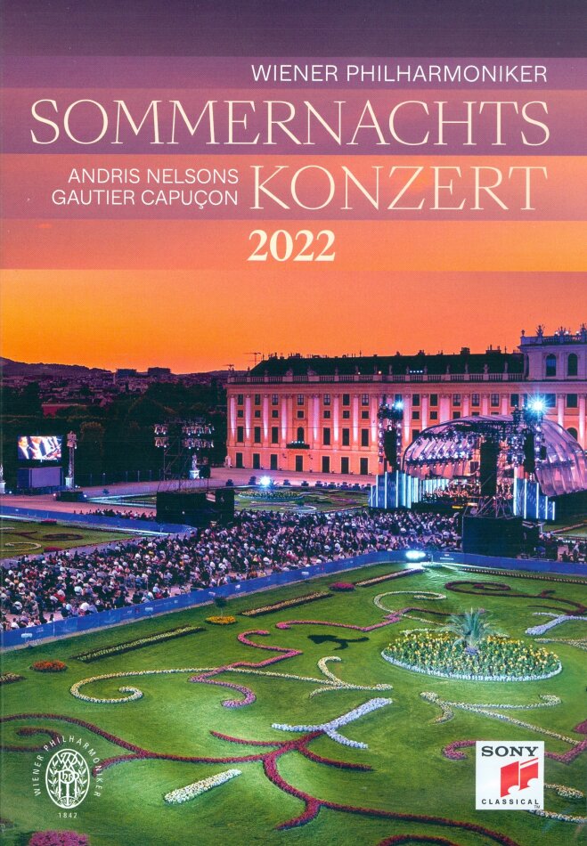 Wiener Philharmoniker, Andris Nelsons & Gautier Capuçon - Sommernachtskonzert 2022 Sony Classical