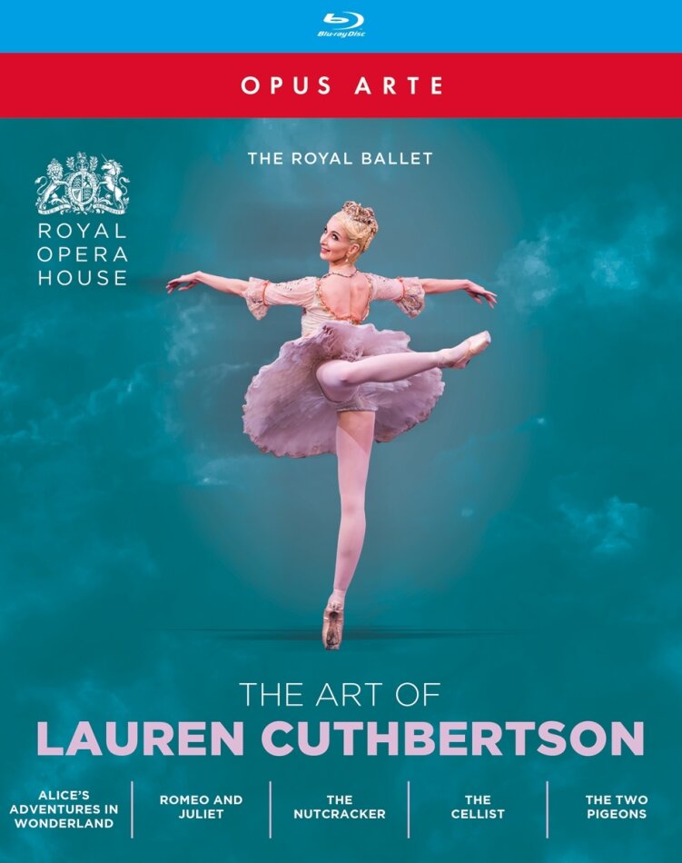 Orchestra of the Royal Opera House, The Royal Ballet & Lauren Cuthbertson - The Art of Lauren Cuthbertson Opus Arte, 4 Blu-ray