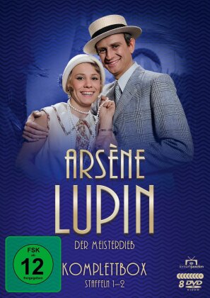 Ars&egrave;ne Lupin - Der Meisterdieb - Komplettbox - Staffel 1+2 (Fernsehjuwelen, 8 DVDs)