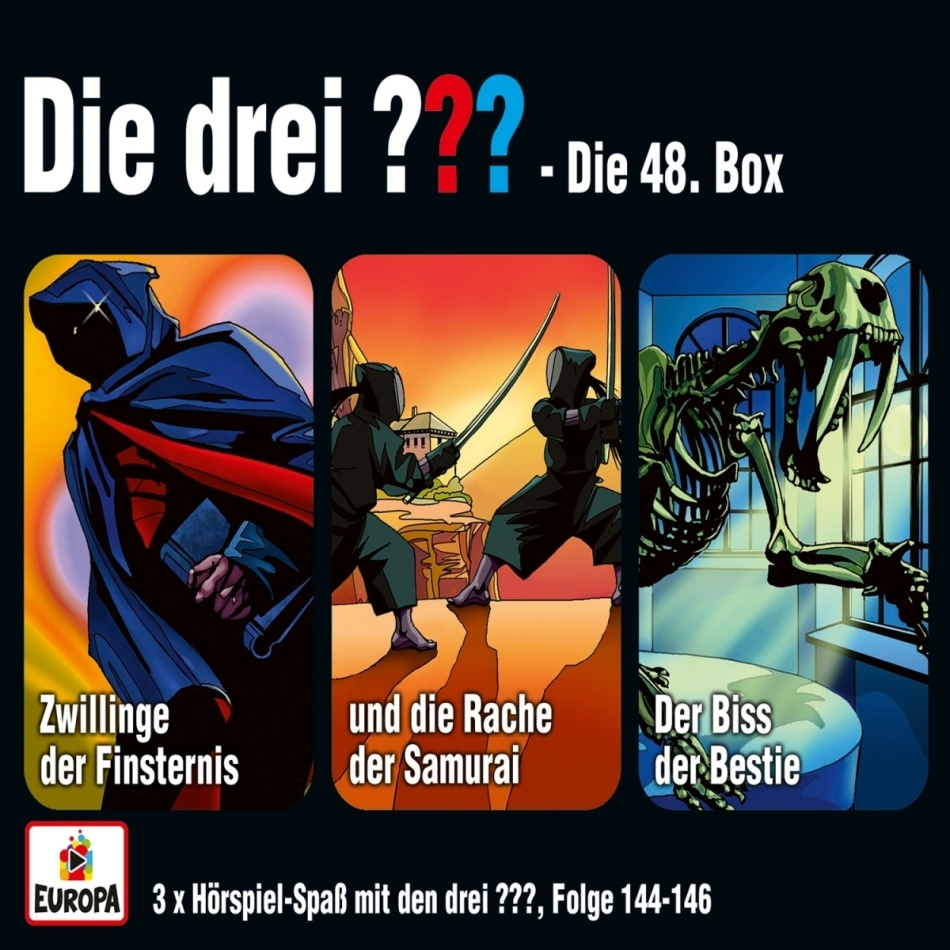 Die Drei ??? - 48. Box (Folgen 144 - 146) 3 CDs