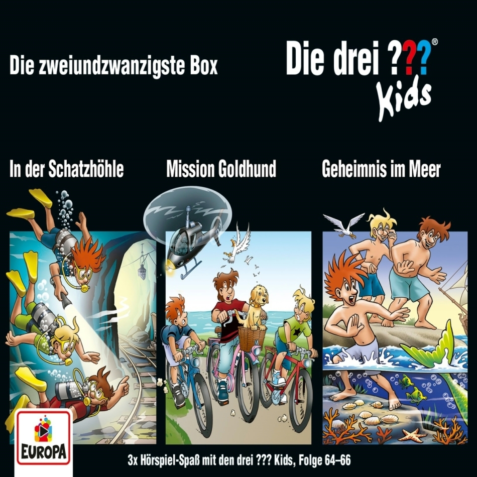 Die Drei ??? Kids - 22./3er Box- Folgen 64 - 66 3 CDs