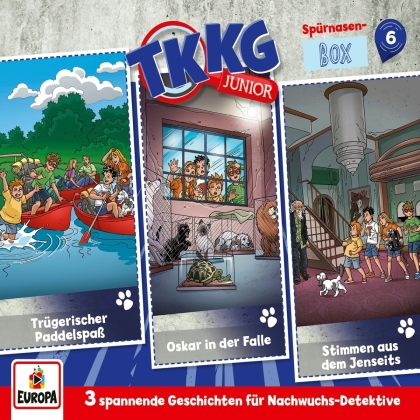 TKKG Junior - Sp&uuml;rnasen-Box 6 (Folgen 16,17,18) (3 CD)