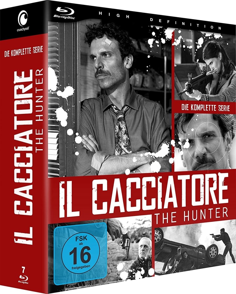 Il Cacciatore - The Hunter - Die komplette Serie - Staffel 1-3 7 Blu-rays
