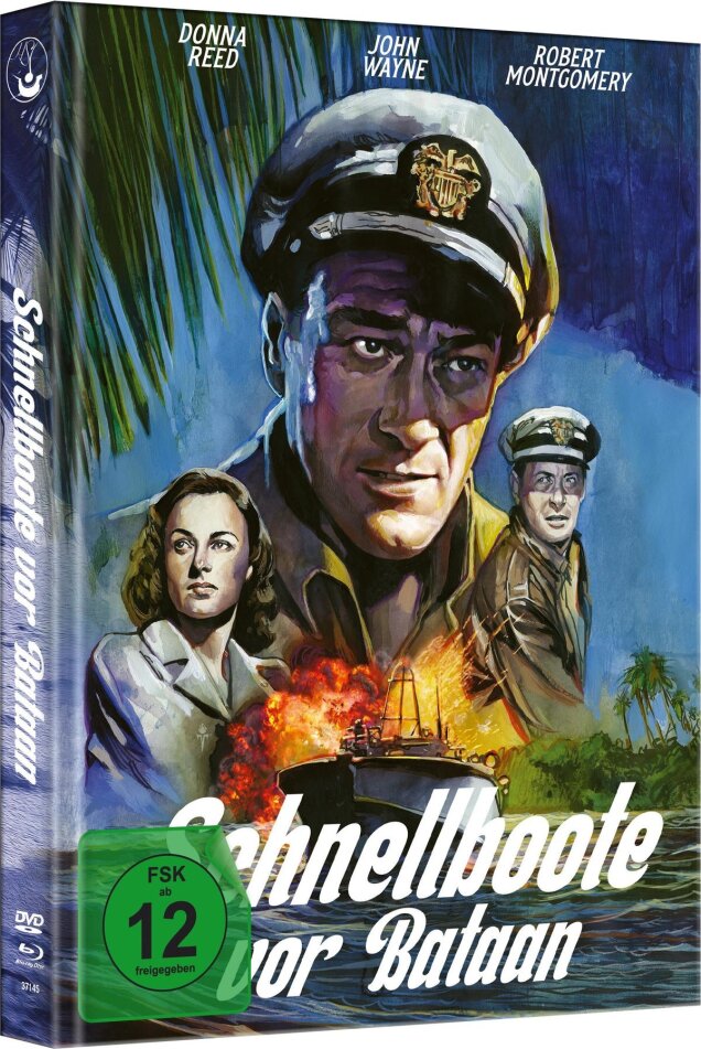 Schnellboote vor Bataan (1945) Extended Edition, Limited Edition, Mediabook, Blu-ray + DVD