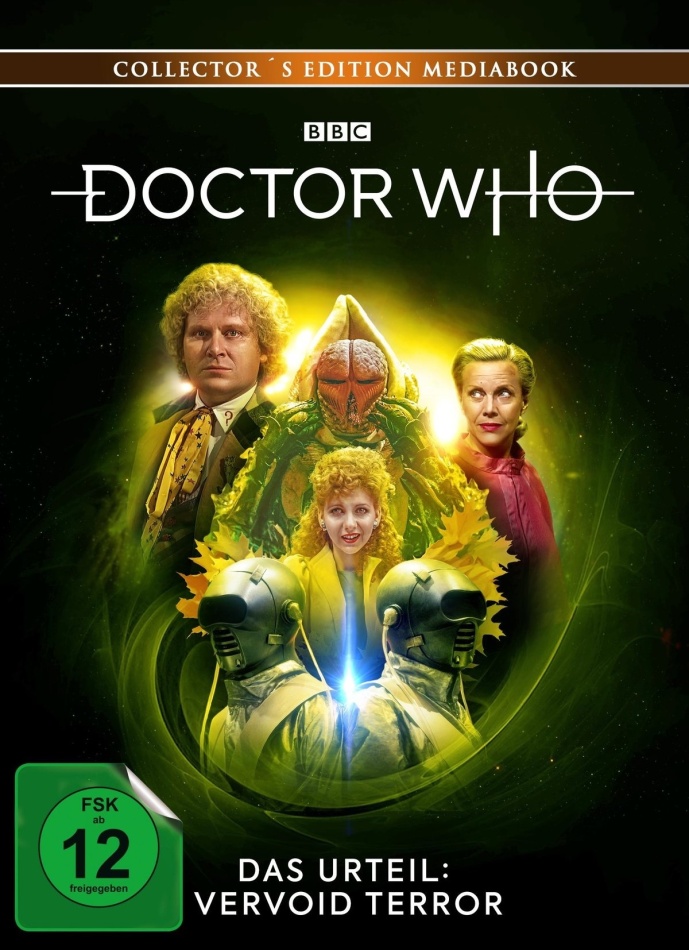 Doctor Who - Sechster Doktor - Das Urteil: Vervoid Terror BBC, Collector's Edition, Limited Edition, Mediabook, 2 Blu-rays