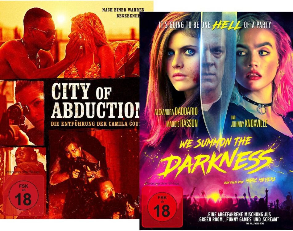 City Of Abduction / We Summon The Darkness 2 DVDs