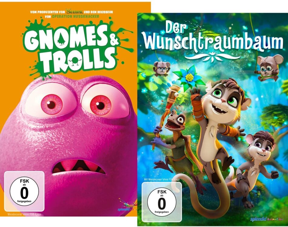 Gnomes & Trolls / Der Wunschtraumbaum 2 DVDs