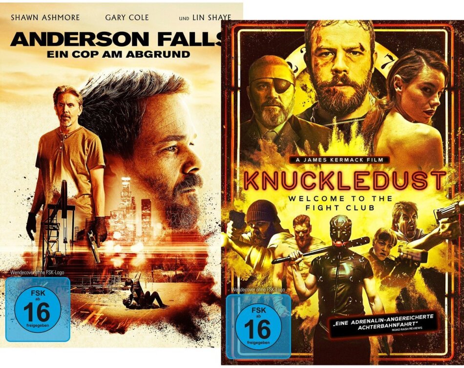 Anderson Falls / Knuckledust 2 DVDs