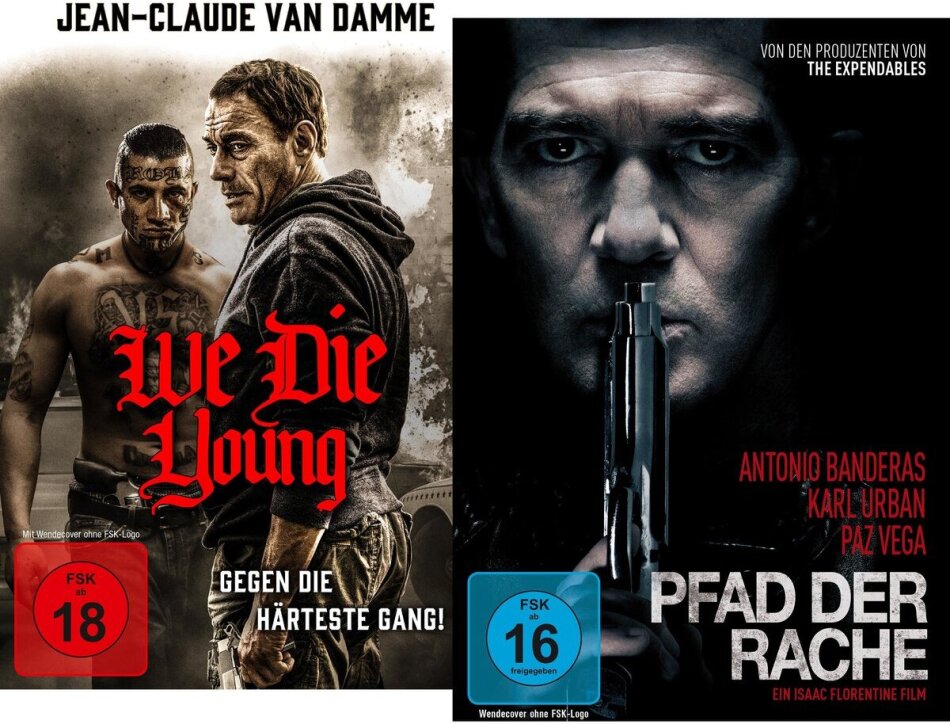 We Die Young / Pfad der Rache 2 DVDs