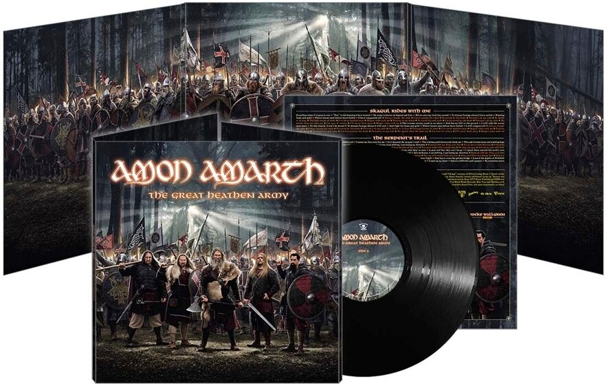 Amon Amarth - The Great Heathen Army Black Vinyl, Gatefold, LP + Digital Copy