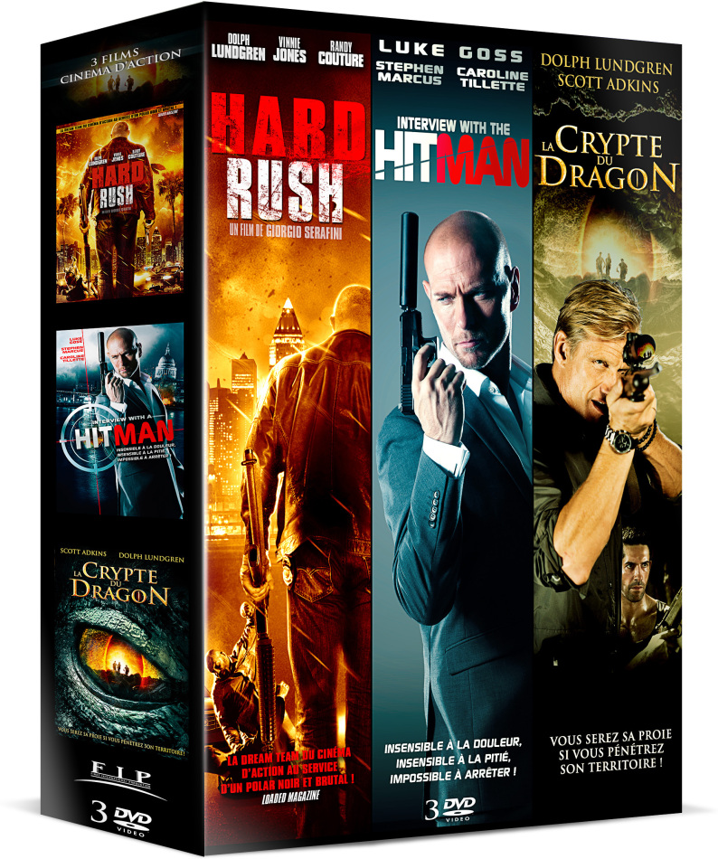 Hard Rush / Interview with a Hitman / La Crypte du Dragon 3 DVD