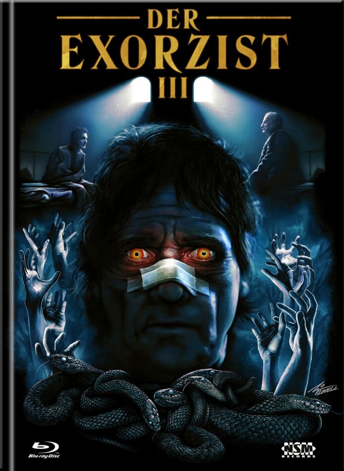 Der Exorzist 3 (1990) Cover B, Director's Cut, Kinoversion, Limited Edition, Mediabook, 2 Blu-rays + DVD