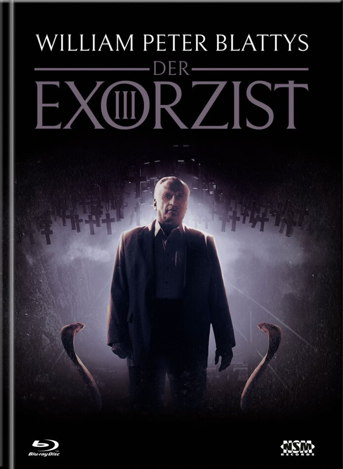 Der Exorzist 3 (1990) Cover E, Director's Cut, Kinoversion, Limited Edition, Mediabook, 2 Blu-rays + DVD