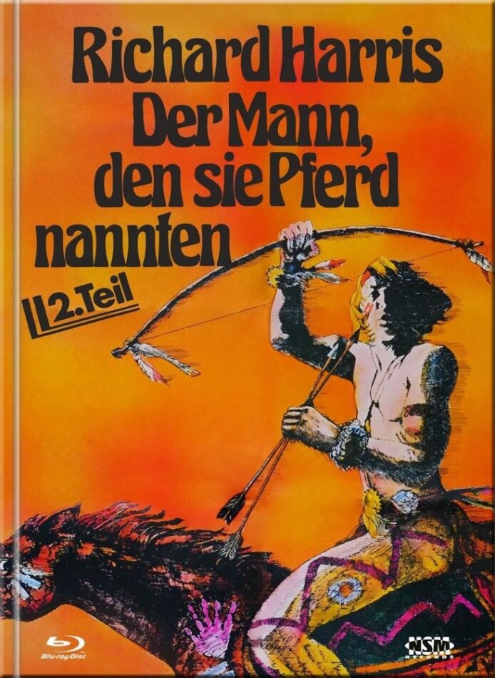 Der Mann, den sie Pferd nannten - 2. Teil (1976) Cover A, Limited Collector's Edition, Mediabook, Blu-ray + DVD