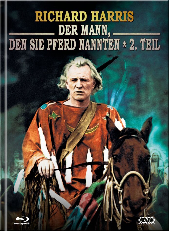 Der Mann, den sie Pferd nannten - 2. Teil (1976) Cover D, Limited Collector's Edition, Mediabook, Blu-ray + DVD