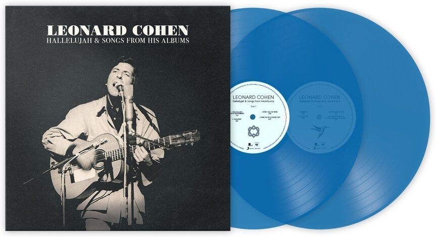 Leonard Cohen - Hallelujah & Songs from His Albums Clear Blue Vinyl, 2 LPs