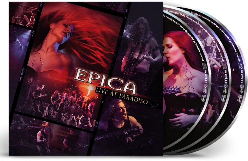 Epica - Live At Paradiso 2 CDs + Blu-ray