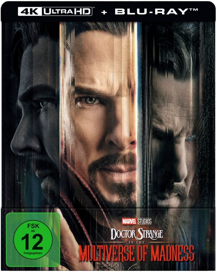 Doctor Strange in the Multiverse of Madness - Doctor Strange 2 (2022) Limited Edition, Steelbook, 4K Ultra HD + Blu-ray
