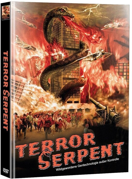 Terror Serpent (1988) Cover D, Limited Edition, Mediabook, 3 DVDs