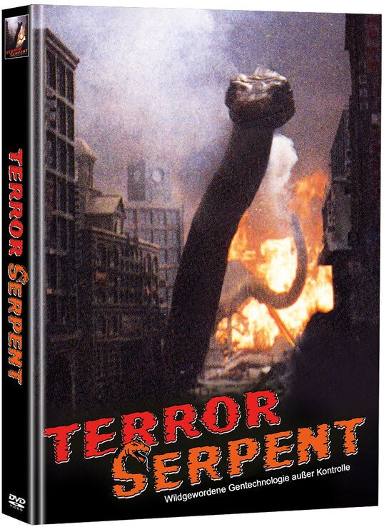 Terror Serpent (1988) Cover E, Limited Edition, Mediabook, 3 DVDs