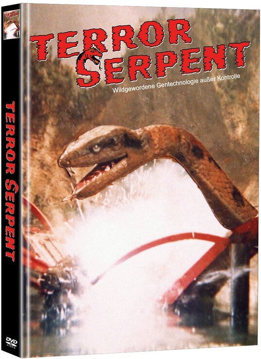 Terror Serpent (1988) Cover F, Limited Edition, Mediabook, 4 DVDs