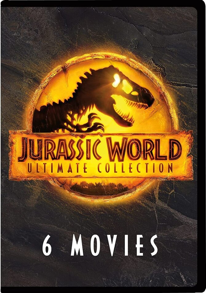 Jurassic World Ultimate Collection - Jurassic Park 1-3 / Jurassic World 1-3 6 DVDs