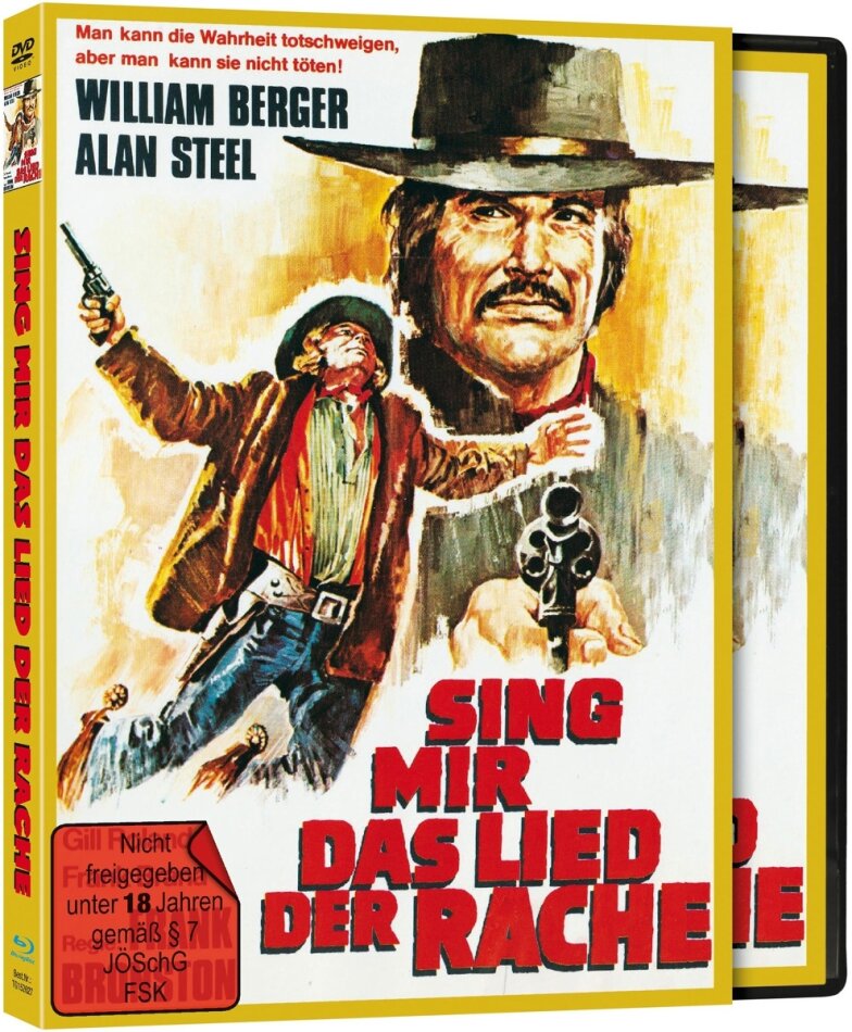 Sing mir das Lied der Rache (1973) Cover B, Limited Edition, Blu-ray + DVD