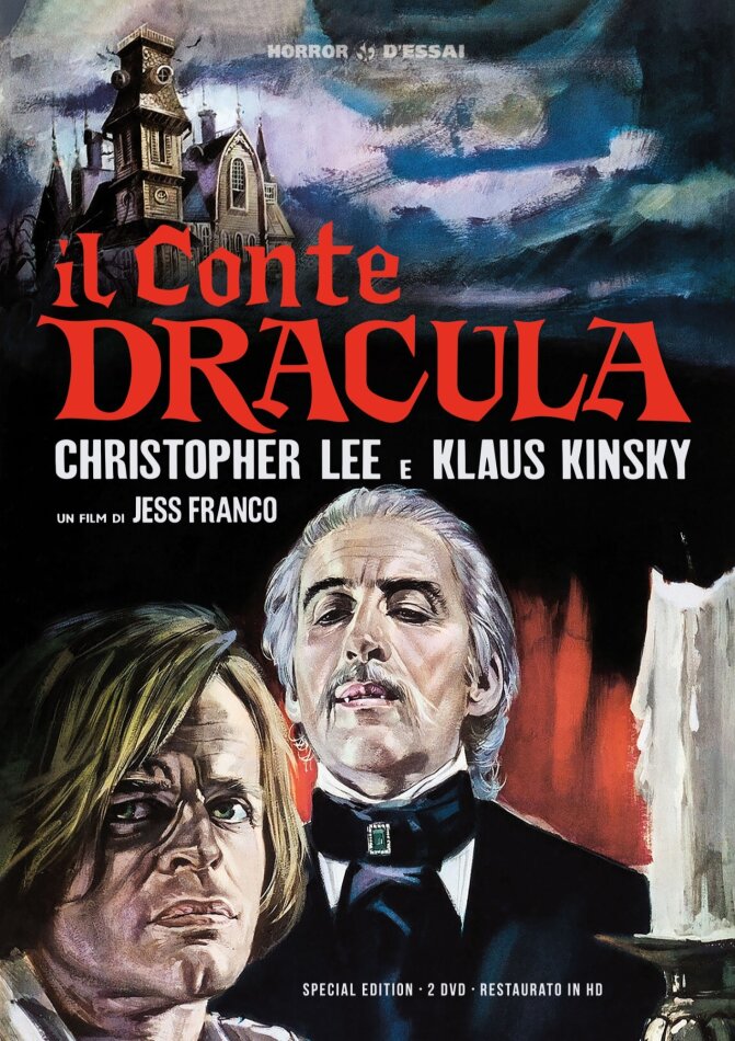 Il conte Dracula (1970) Horror d'Essai, Restored, Special Edition, 2 DVDs