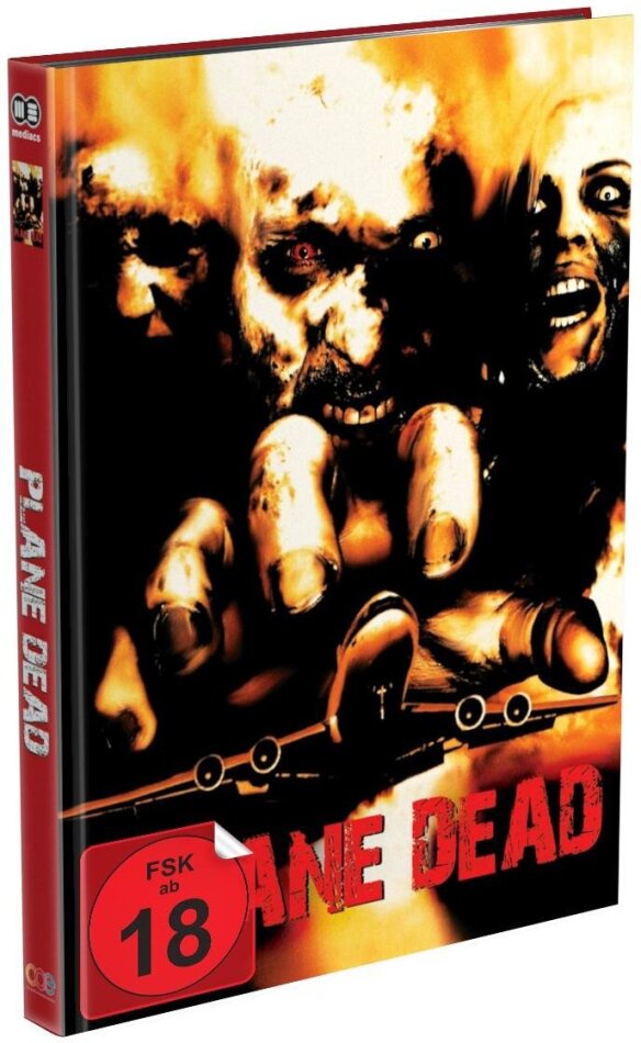 Plane Dead (2007) Cover B, Limited Edition, Mediabook, Blu-ray + 2 DVDs