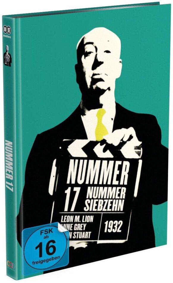 Nummer 17 (1932) Cover C, Limited Edition, Mediabook, Blu-ray + DVD