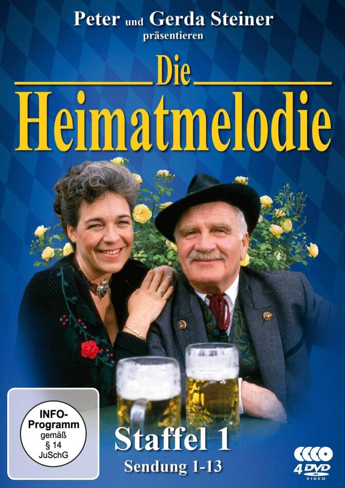Peter und Gerda Steiner präsentieren: Die Heimatmelodie - Staffel 1 4 DVDs