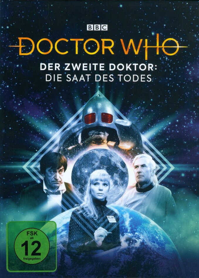 Doctor Who - Der Zweite Doktor: Die Saat des Todes BBC, Collector's Edition, Limited Edition, Mediabook, Blu-ray + 2 DVDs