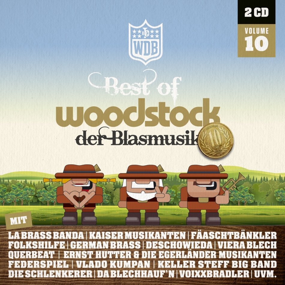 Woodstock der Blasmusik - Vol. 10 2 CDs