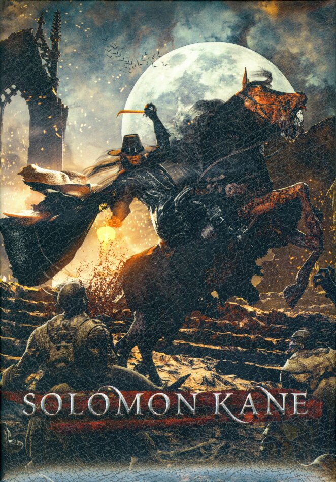 Solomon Kane (2009) Cover A, Wattiert, Limited Cinestrange Extreme Edition, Limited Edition, Mediabook, Blu-ray + DVD