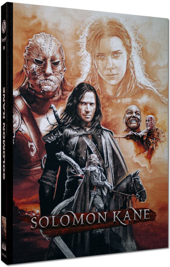Solomon Kane (2009) Cover B, Limited Edition, Mediabook, Blu-ray + DVD