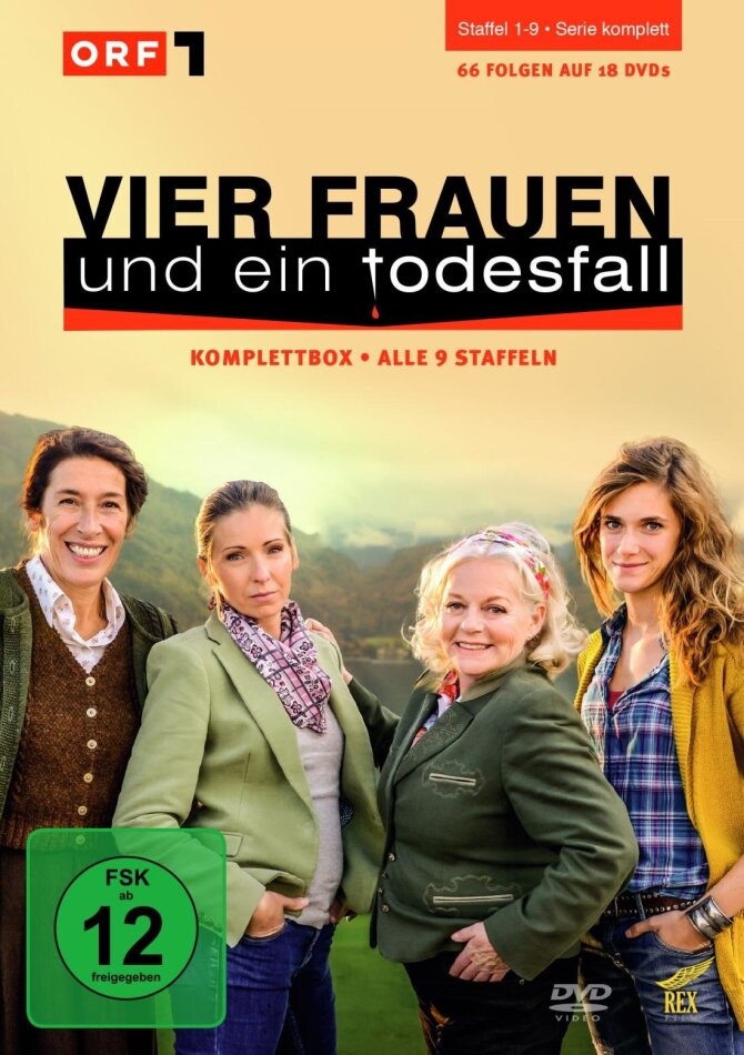 Vier Frauen und ein Todesfall - Staffel 1-9 Komplettbox, 18 DVDs