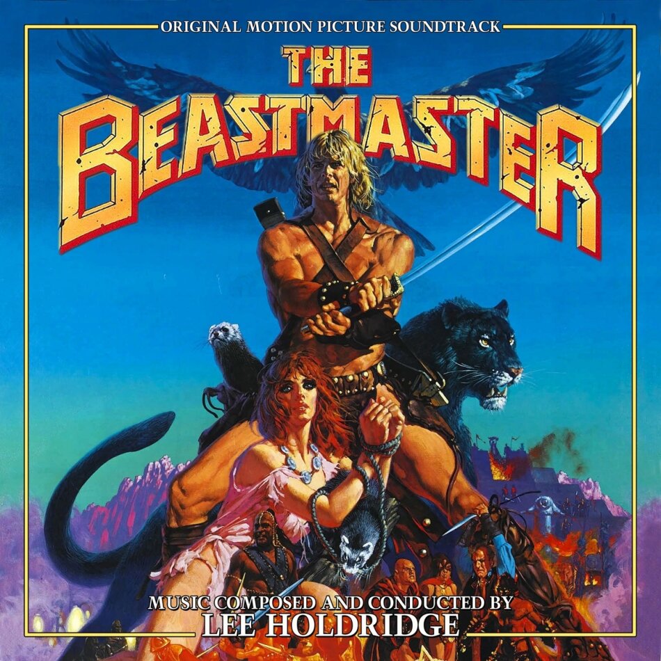Lee Holdridge - The Beastmaster - OST 2022 Reissue, Dragon's Domain, 2 CDs