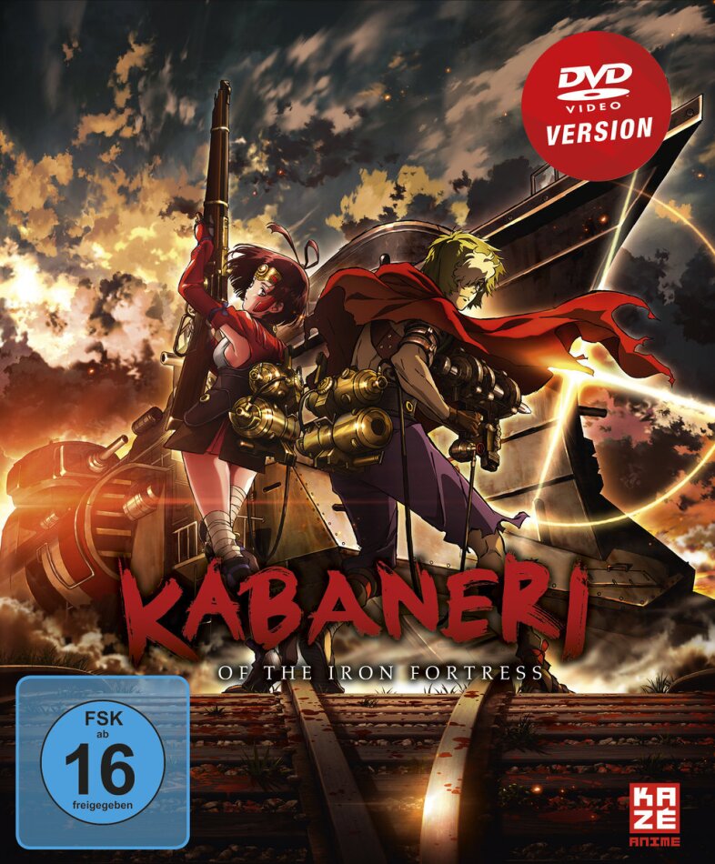 Kabaneri of the Iron Fortress - Vol. 1-3 Gesamtausgabe, 3 DVDs