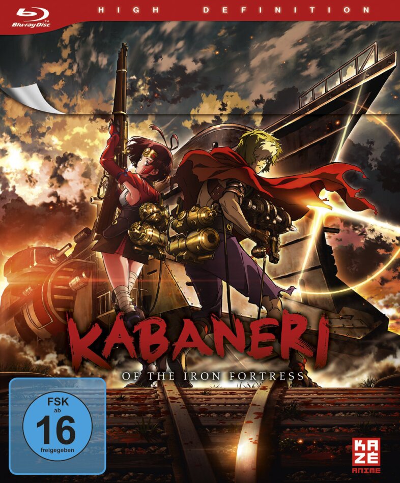 Kabaneri of the Iron Fortress - Vol. 1-3 Gesamtausgabe, 3 Blu-rays