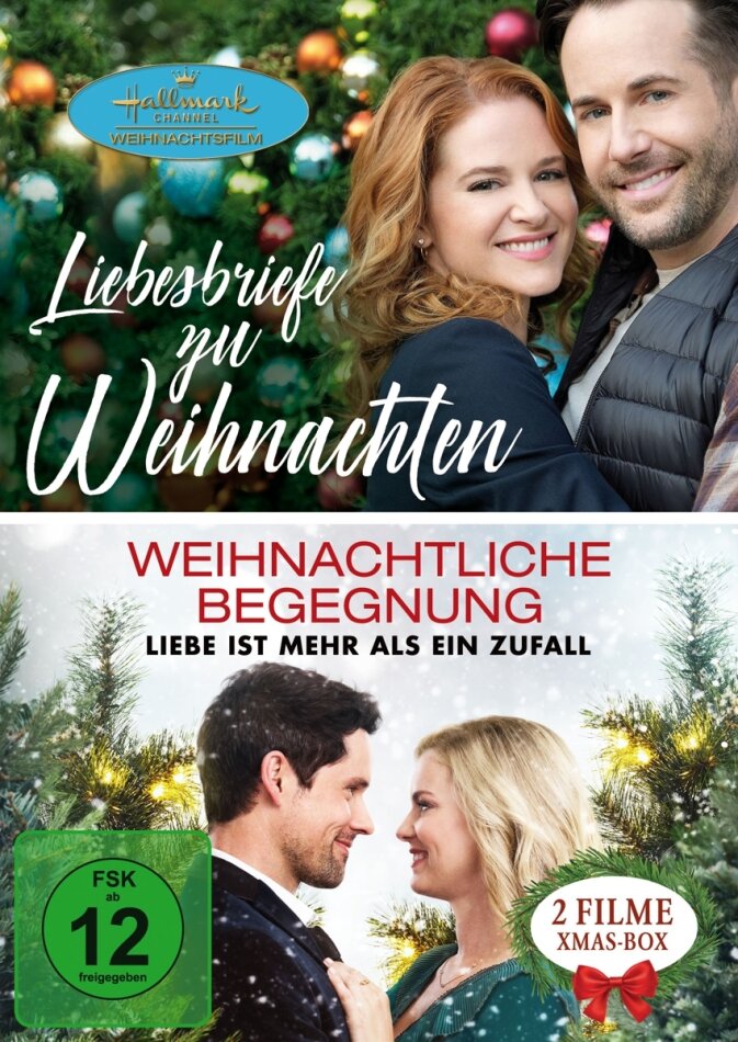 Liebesbriefe zu Weihnachten / Weihnachtliche Begegnung 2 DVDs
