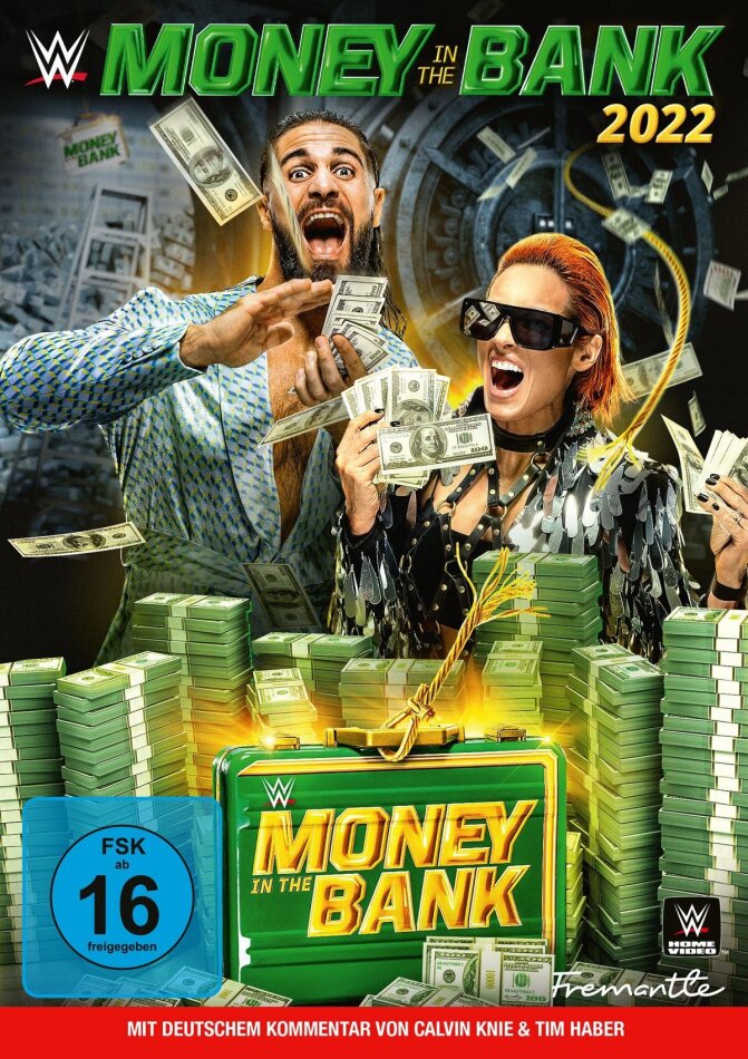 WWE: Money in the Bank 2022 2 DVDs