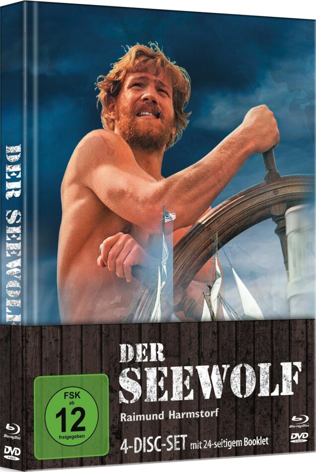Der Seewolf (1971) Cover C, Limited Edition, Mediabook, 2 Blu-rays + 2 DVDs