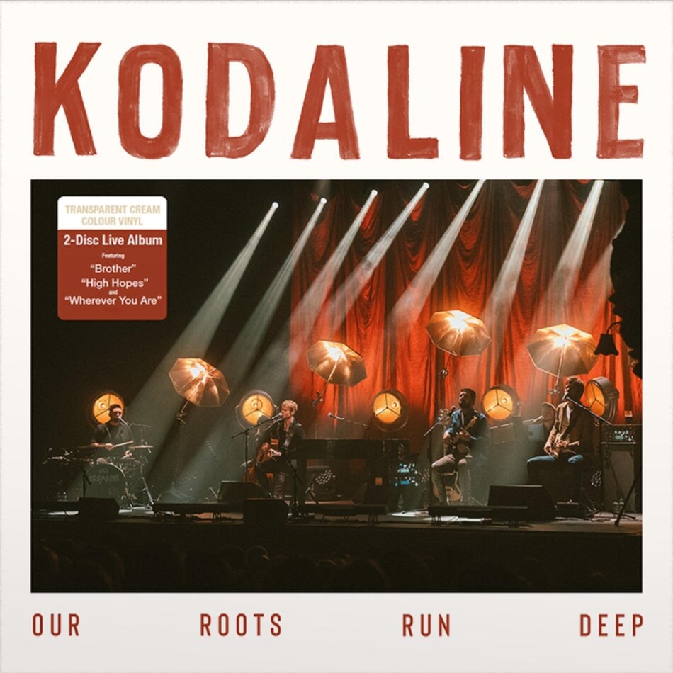 Kodaline - Our Roots Run Deep Limited Edition, Transparent Cream Vinyl, 2 LPs