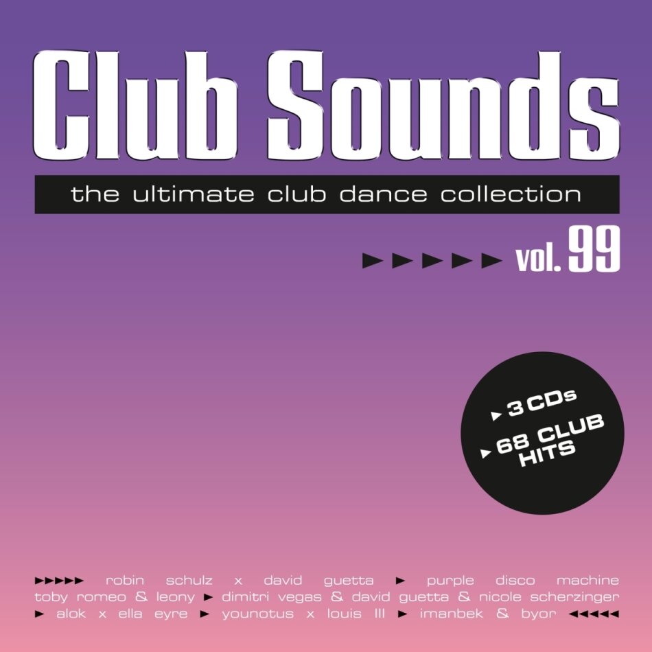 Club Sounds Vol. 99 3 CD