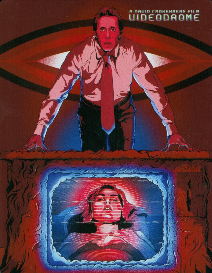 Videodrome (1983) Version intégrale non censurée, Édition Limitée, Steelbook, 2 Blu-ray