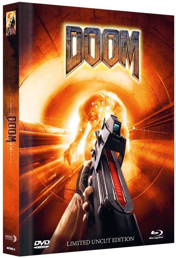 Doom (2005) Cover C, Limited Collector's Edition, Mediabook, Uncut, Blu-ray + DVD