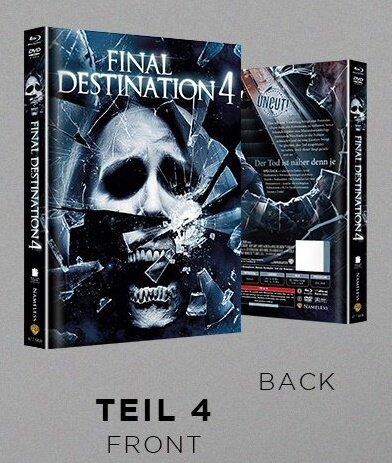Final Destination 4 (2009) Limited Edition, Mediabook, Blu-ray + DVD