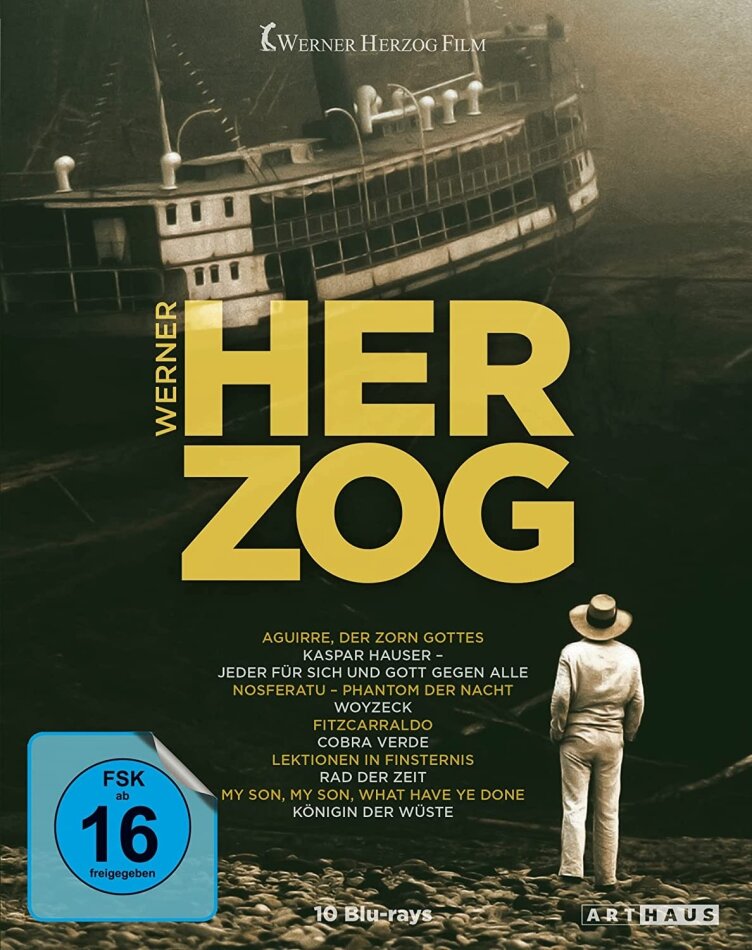 Werner Herzog 80th Anniversary Edition, 10 Blu-rays