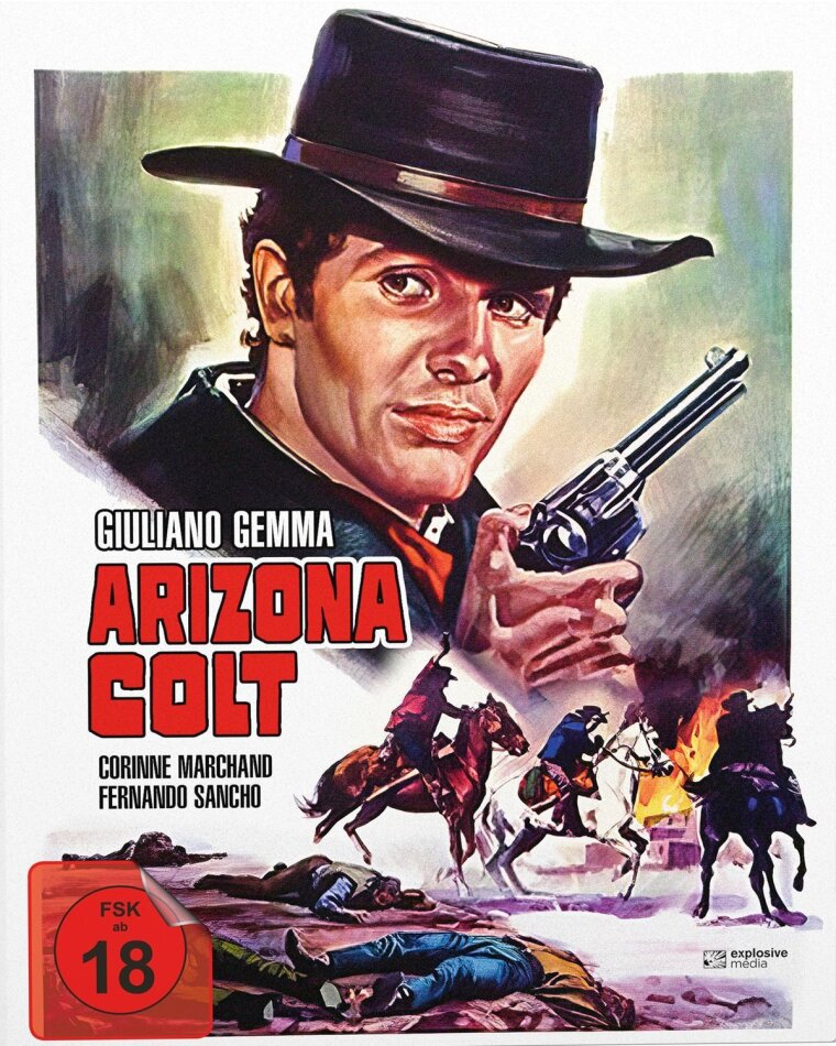 Arizona Colt (1966) Cover A, Mediabook, Blu-ray + DVD